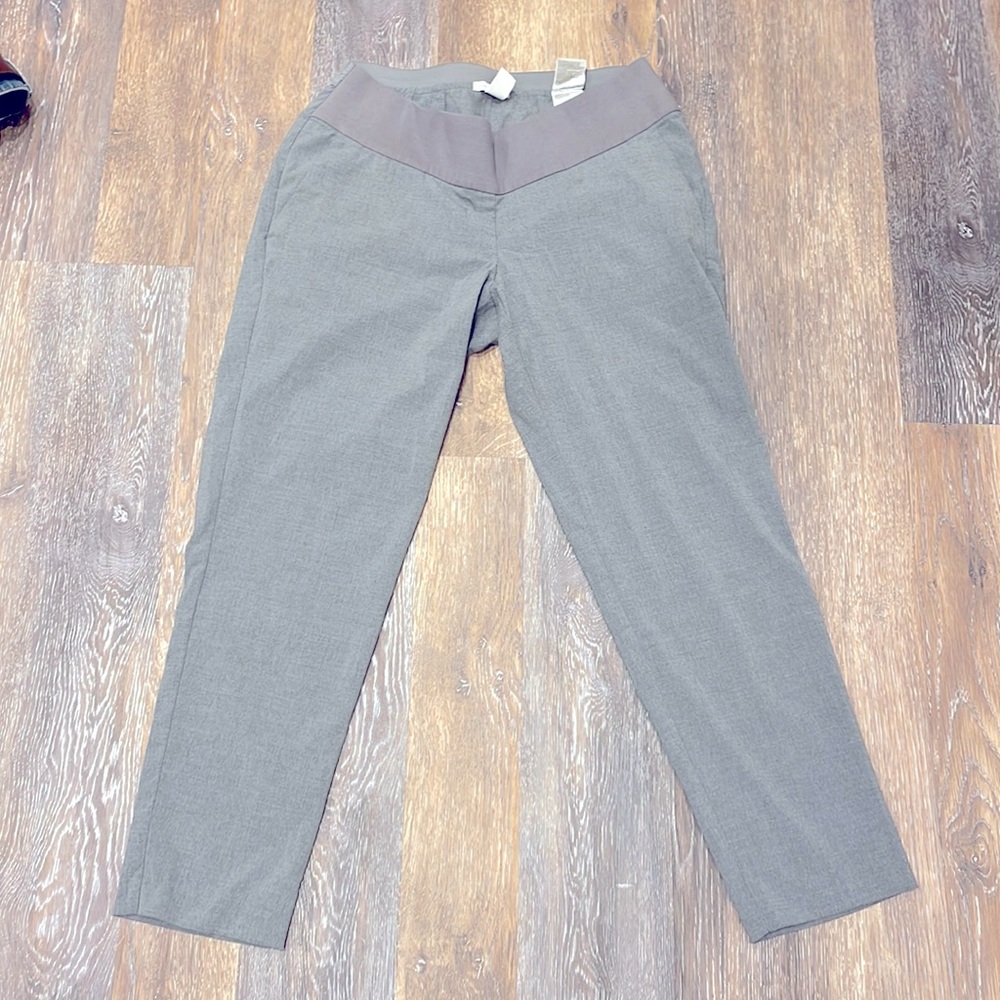 Maternity gray slacks